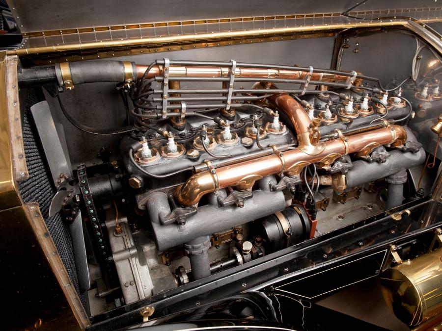  Rolls-Royce Silver Ghost Balloon Car Roadster 1910 года  (фото 35 из 37)